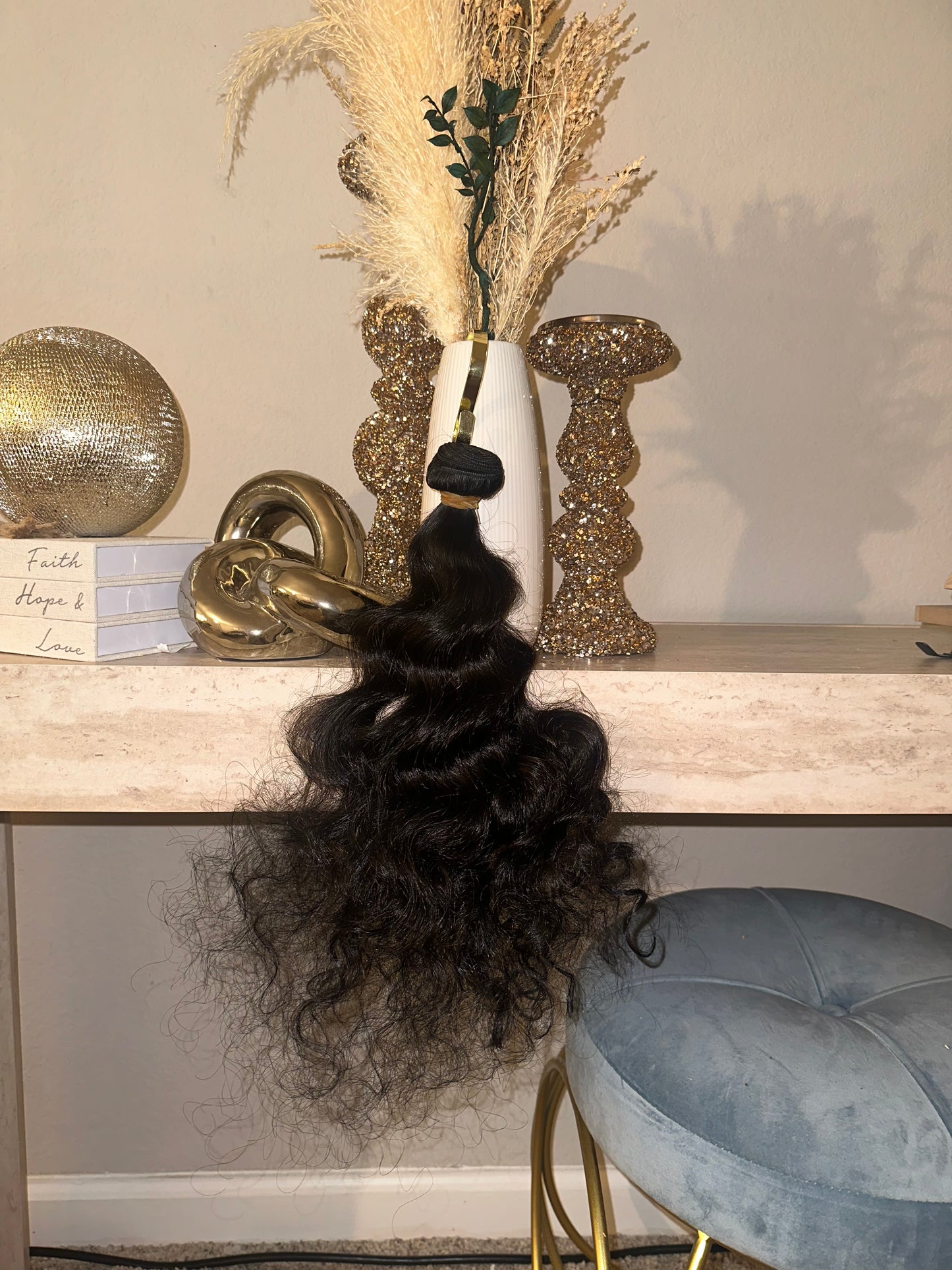 Raw Indian Goddess Curly